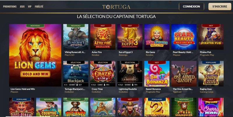 Meilleur casino tortuga à France