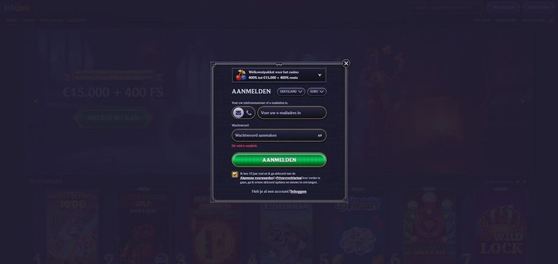 Lolajack uk, lolajack casino bonus